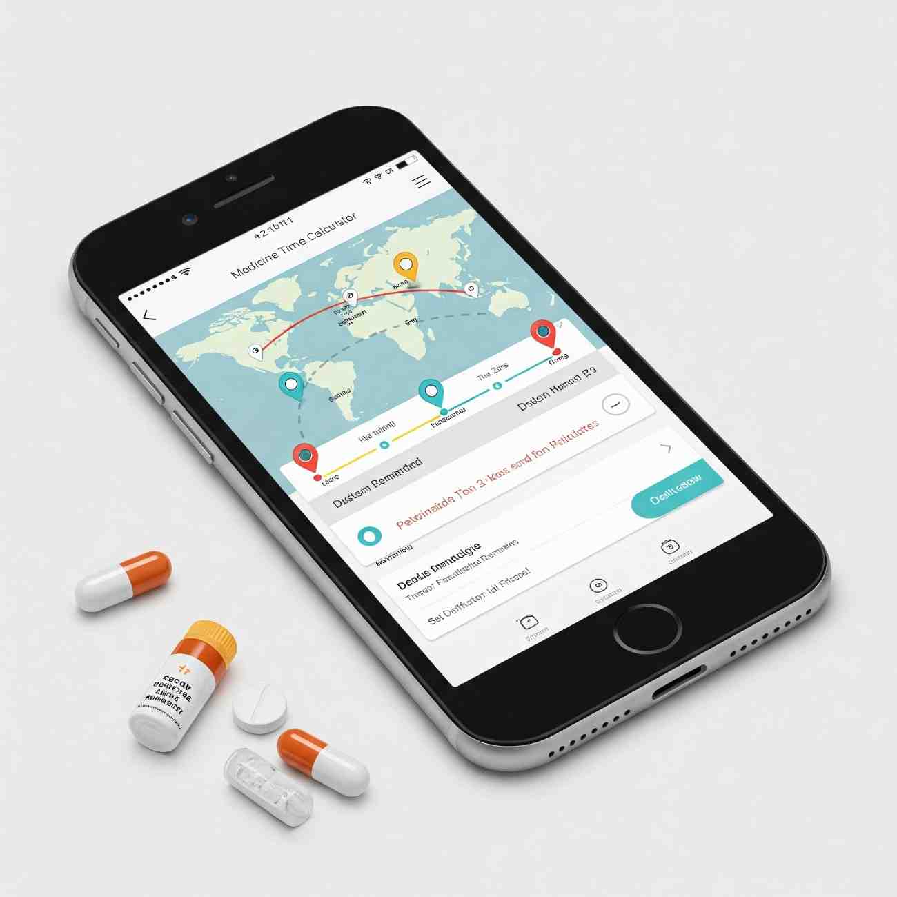 medicine time-zone calculator