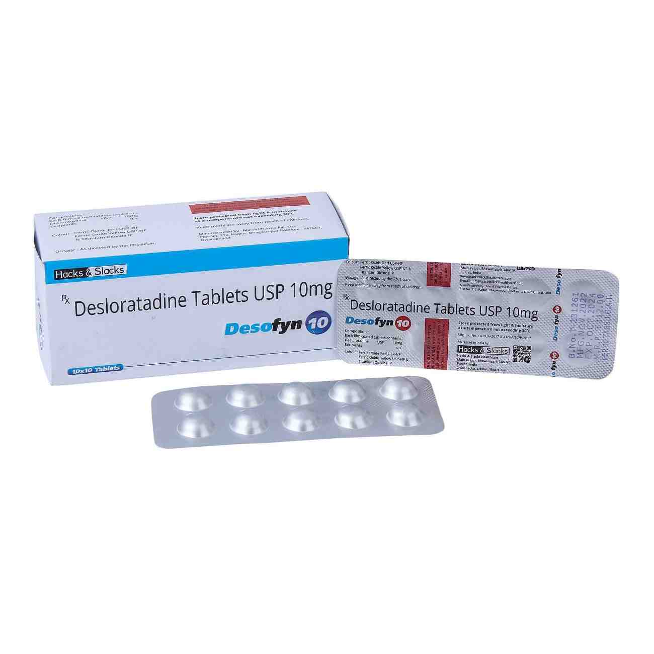 Desloratadine Tablet Pack