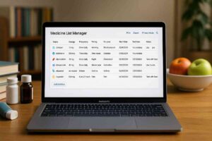 Ultimate Medicine List Manager – Color-Coded Medication Tracking