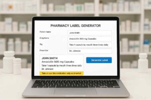 Free Medication Label Generator [Pharmacist-Approved Templates]