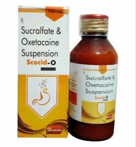 Sucralfate and Oxetacaine Suspension Uses in Hindi