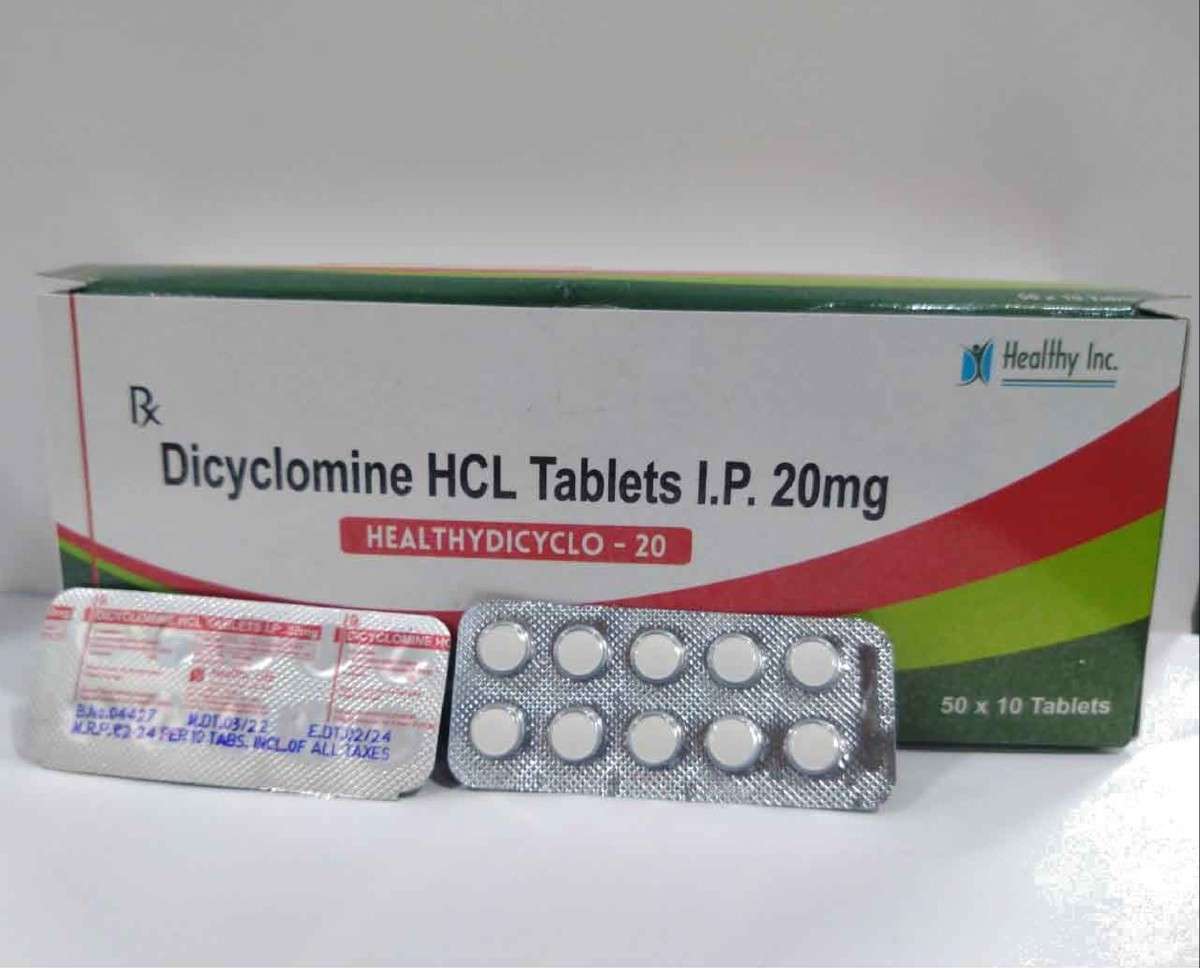 Dicyclomine Hydrochloride Tablet Image