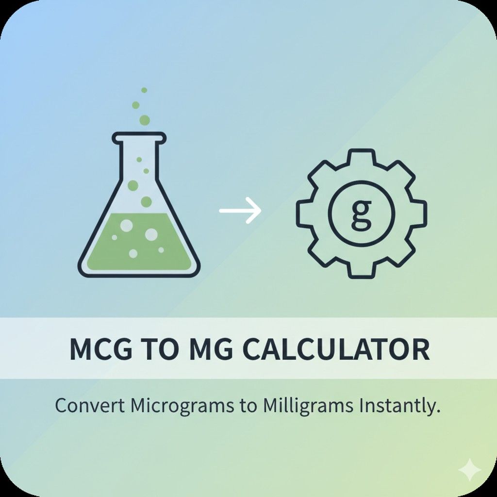 mcg-to-mg-calculator